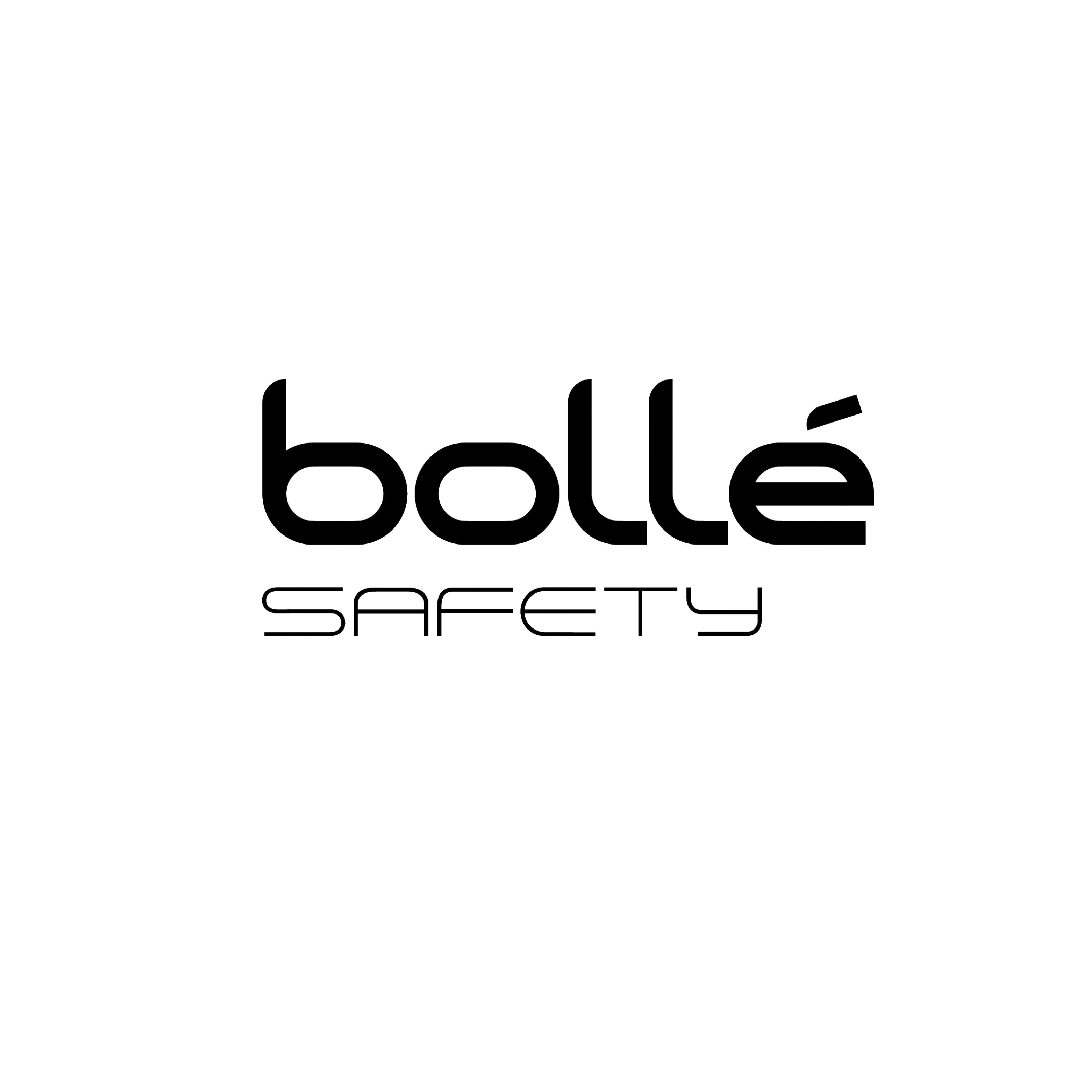 Bolle Spicy prescription safety glasses in tortoise color logo on white background