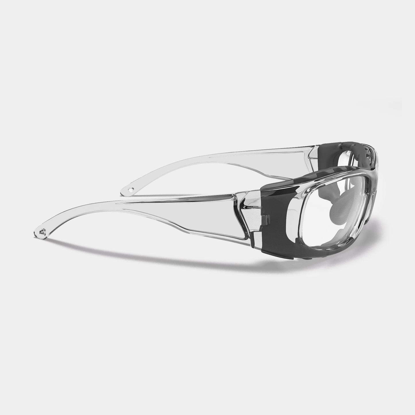 HiDX A004 Prescription Safety Glasses (Rx Ready) ANSI Z87-2+