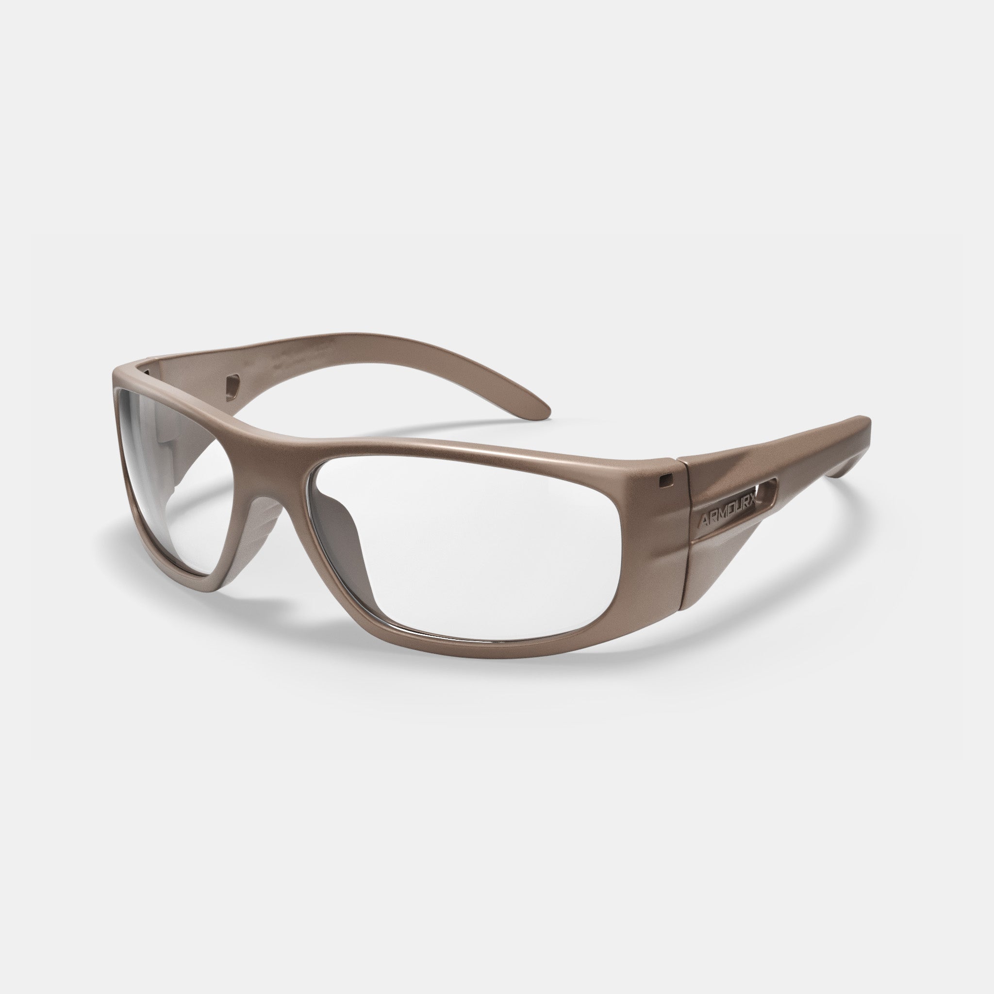 Armourx 6001 prescription safety glasses in bronze