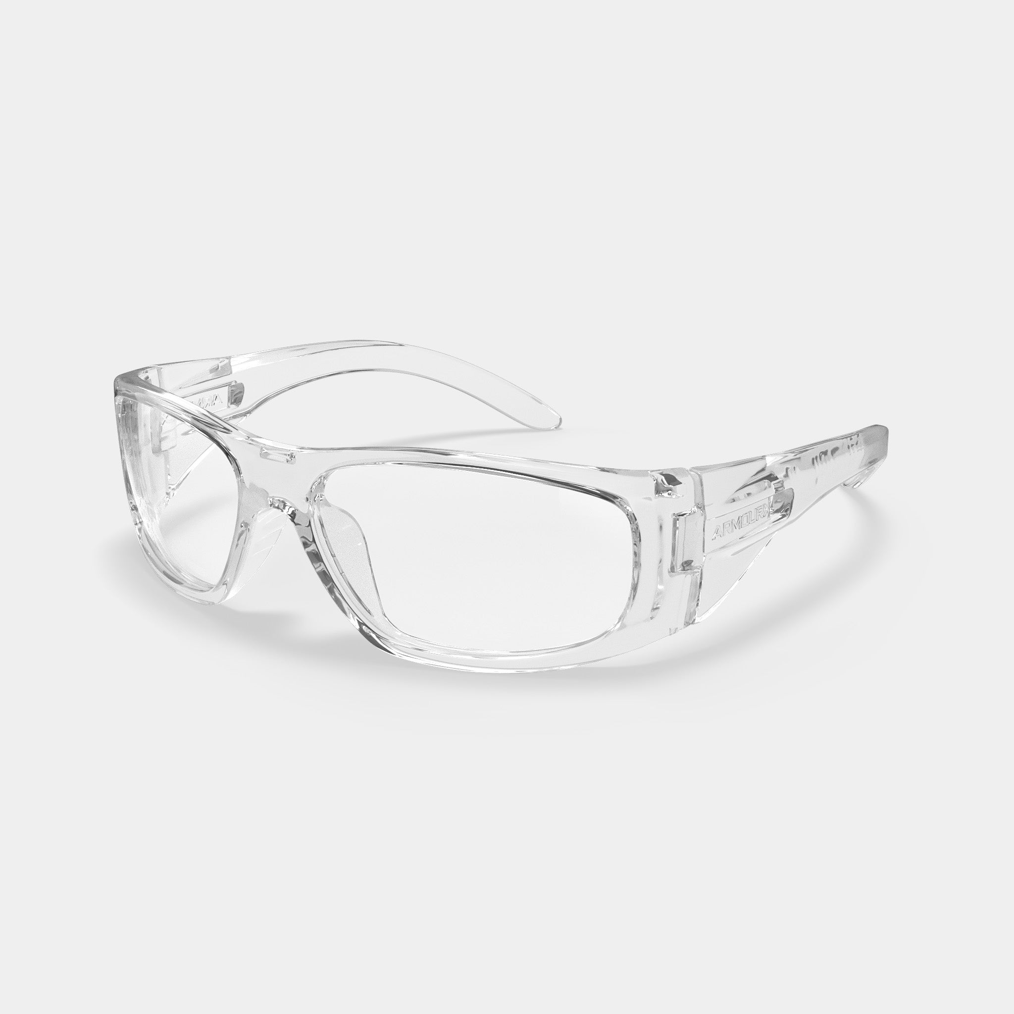 Armourx 6001 prescription safety glasses in clear variant color