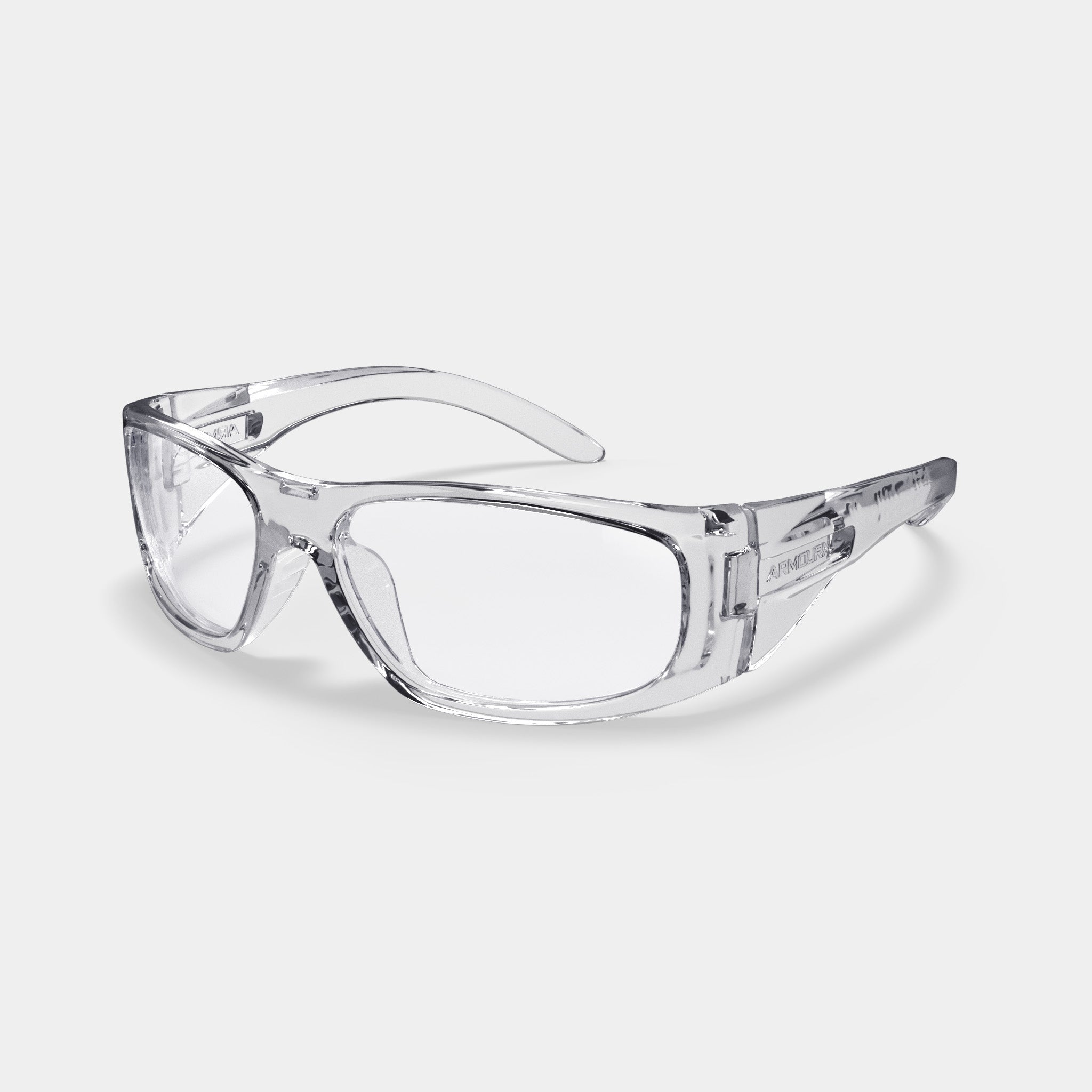Armourx 6001 prescription safety glasses in clear variant color