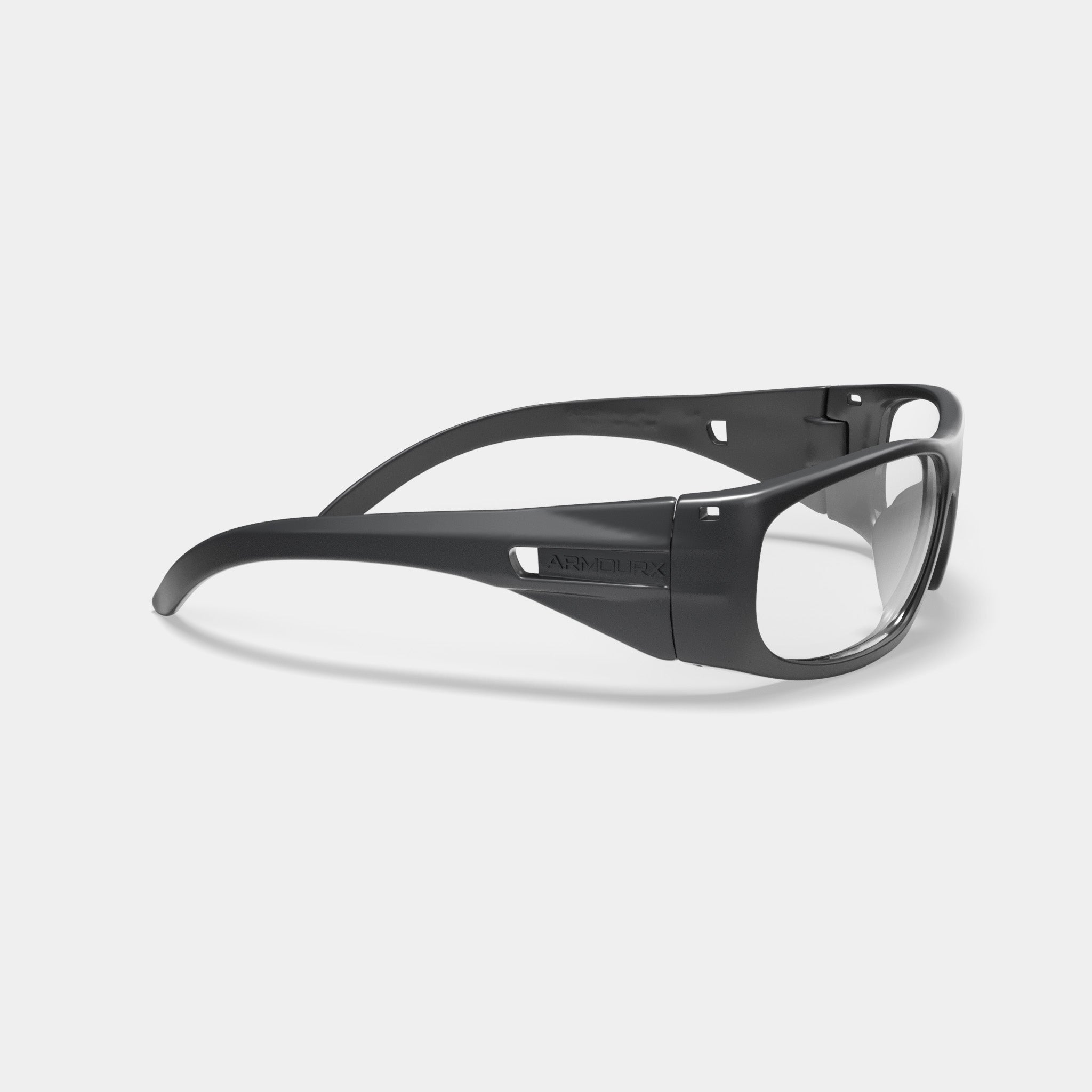 Armourx 6001 prescription safety glasses in matte black