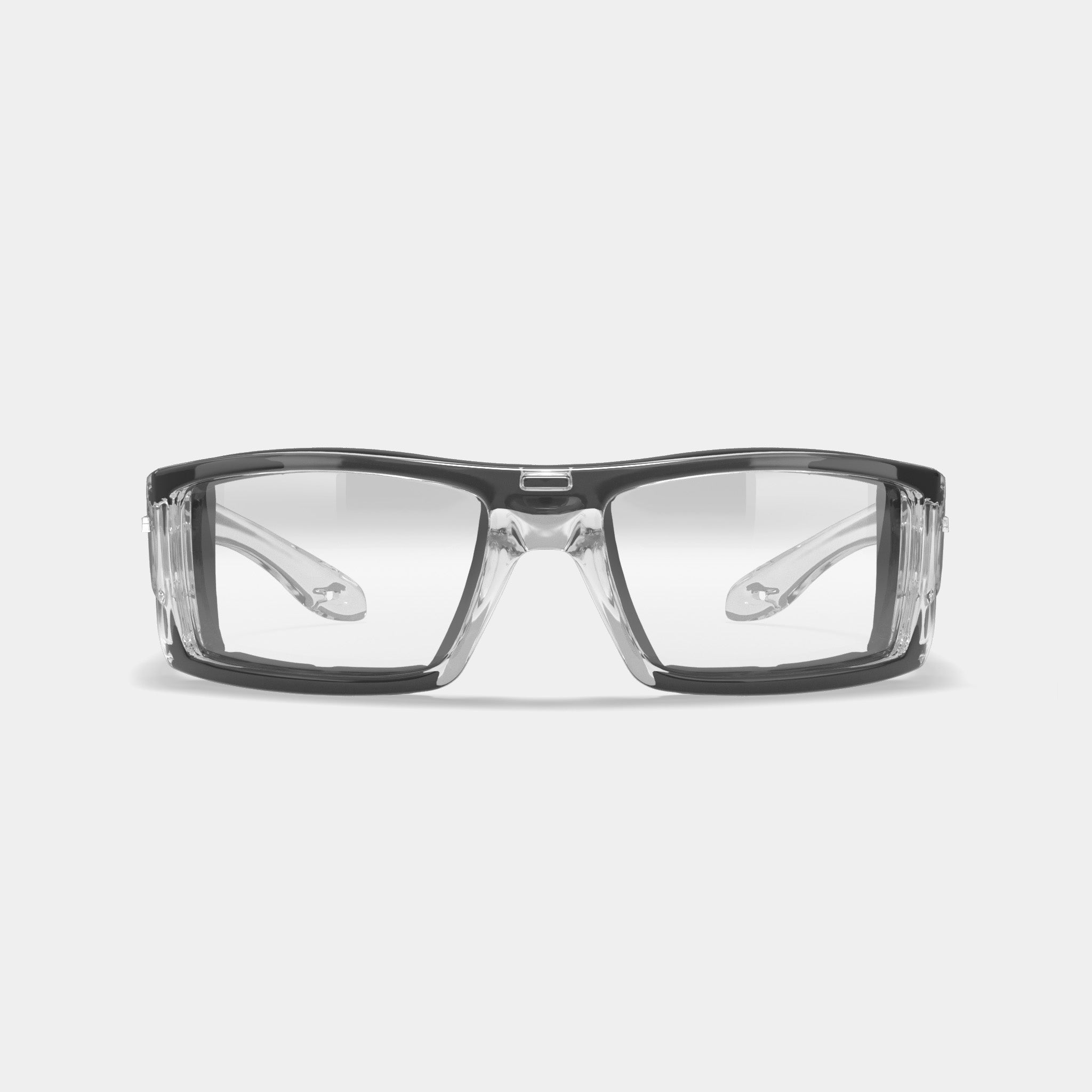 Armourx 6009 prescription safety glasses in clear and black