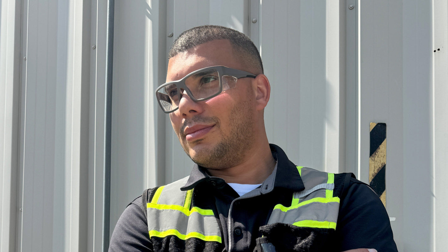 HiDX A003 Rx-Ready Safety Glasses