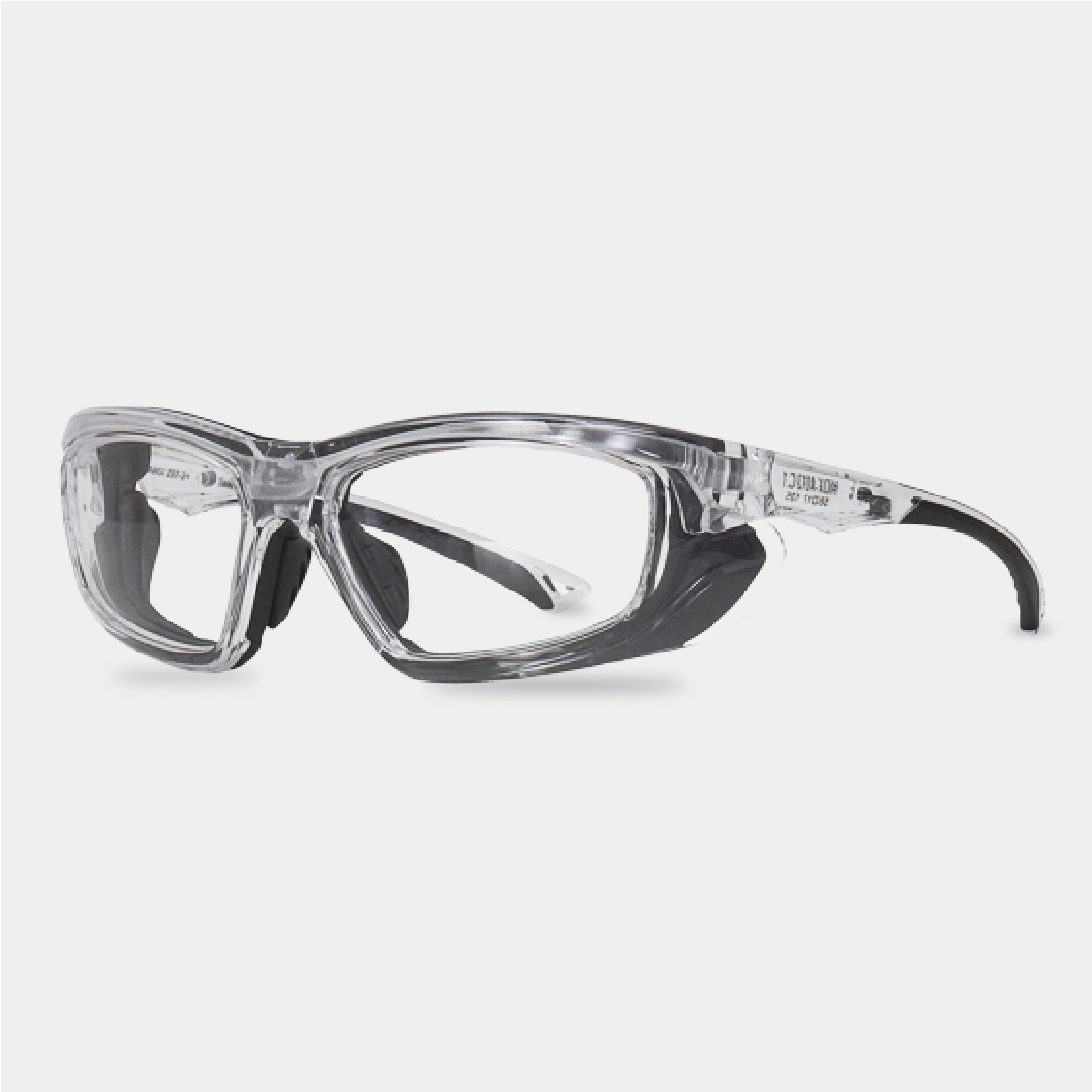 HiDX A012 Sealed Gasket Rx-Ready Safety Glasses