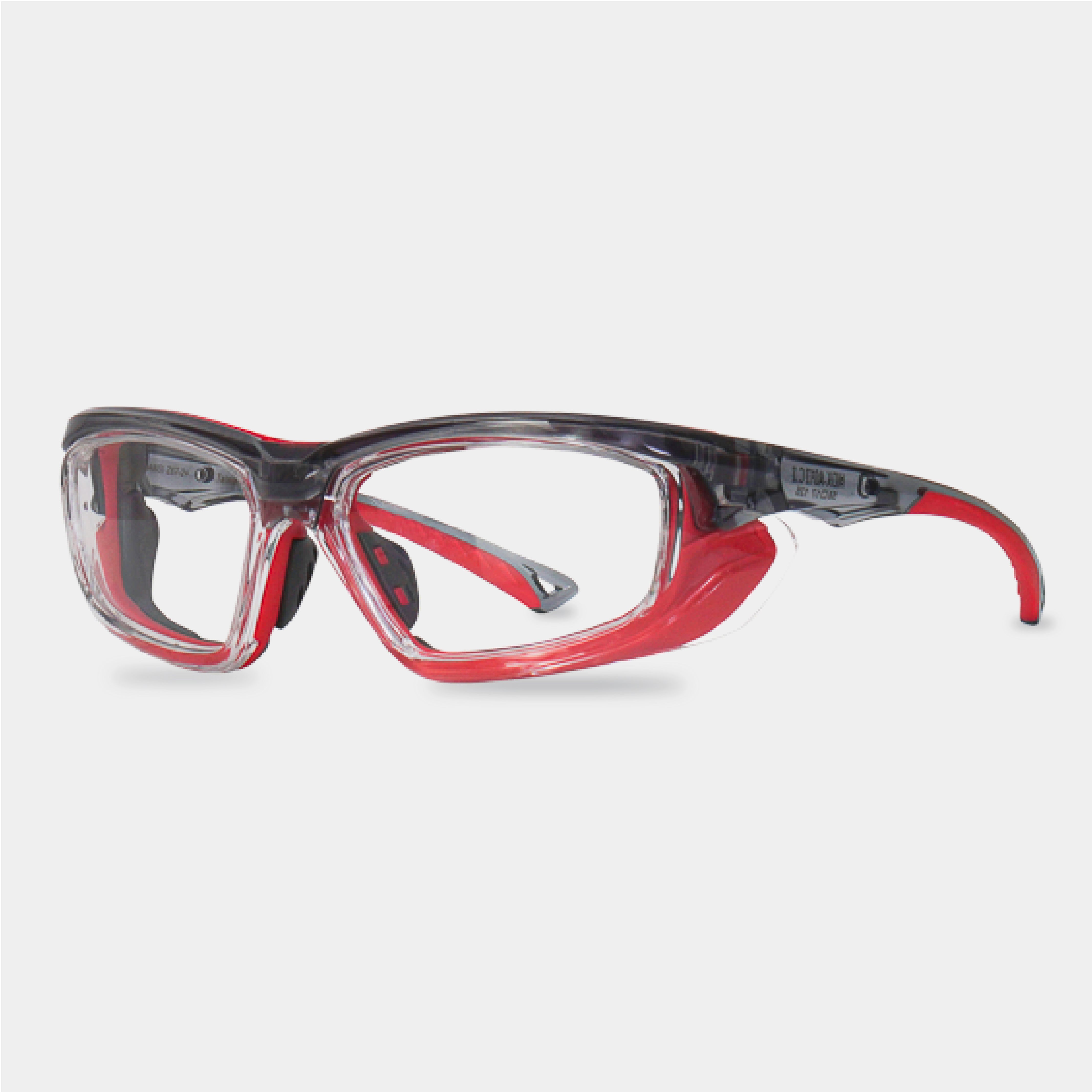 HiDX A012 Sealed Gasket Rx-Ready Safety Glasses