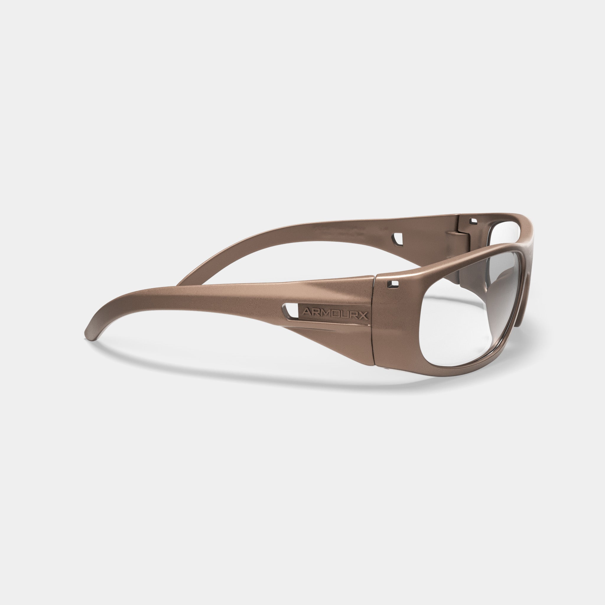 Armourx 6001 prescription safety glasses in bronze