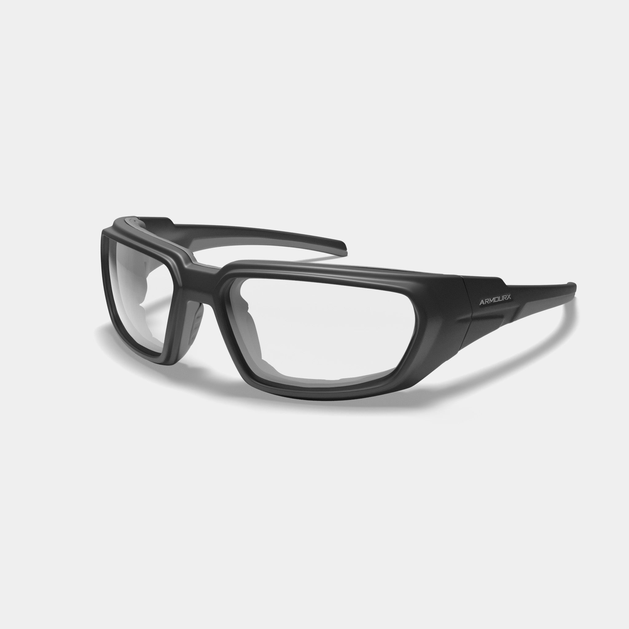 Armourx 6015 prescription safety glasses in matte black