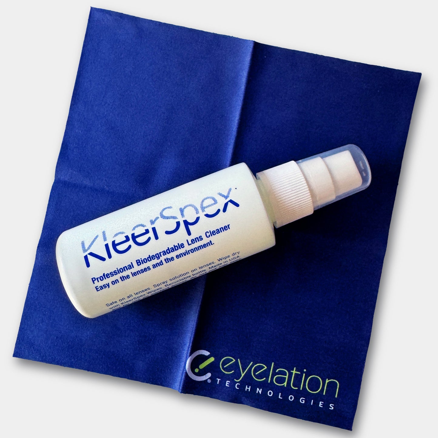 Lens Cleaner + Microfiber Cleaning Cloth
