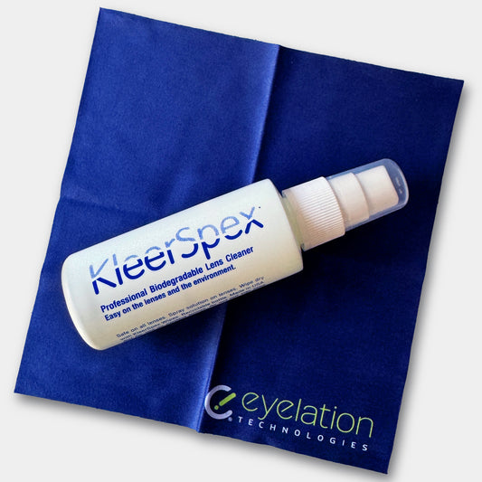Lens Cleaner + Microfiber Cleaning Cloth