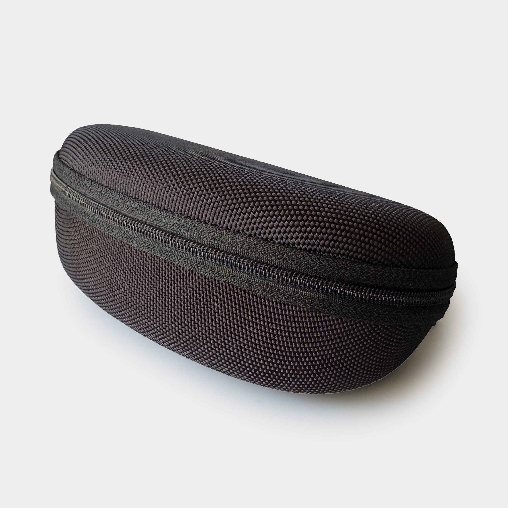 [product name] prescription safety glasses in hard case with black textured exterior