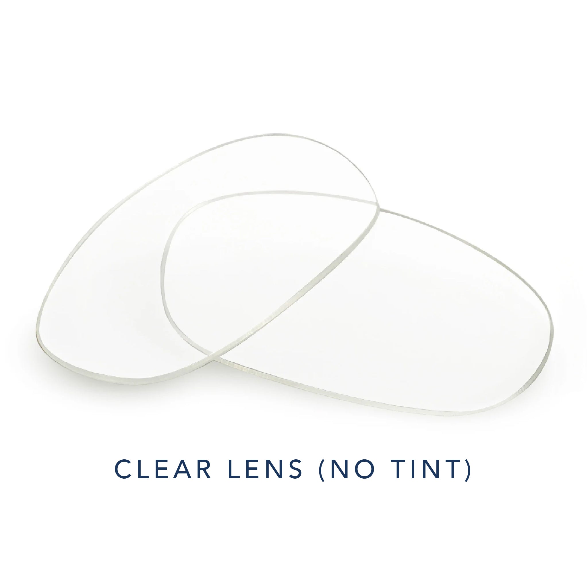 Clear Lens prescription safety glasses in clear lens color, no tint, transparent lenses